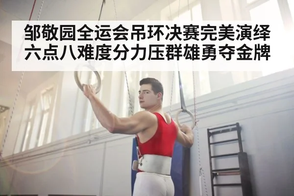邹敬园全运会吊环决赛完美演绎六点八难度分力压群雄勇夺金牌